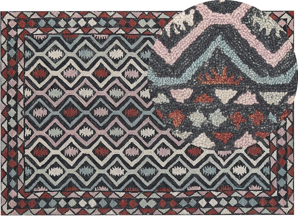 BELIANI Dywan wielokolorowy wełniany 160 x 230 cm Zdjęcie produktu 