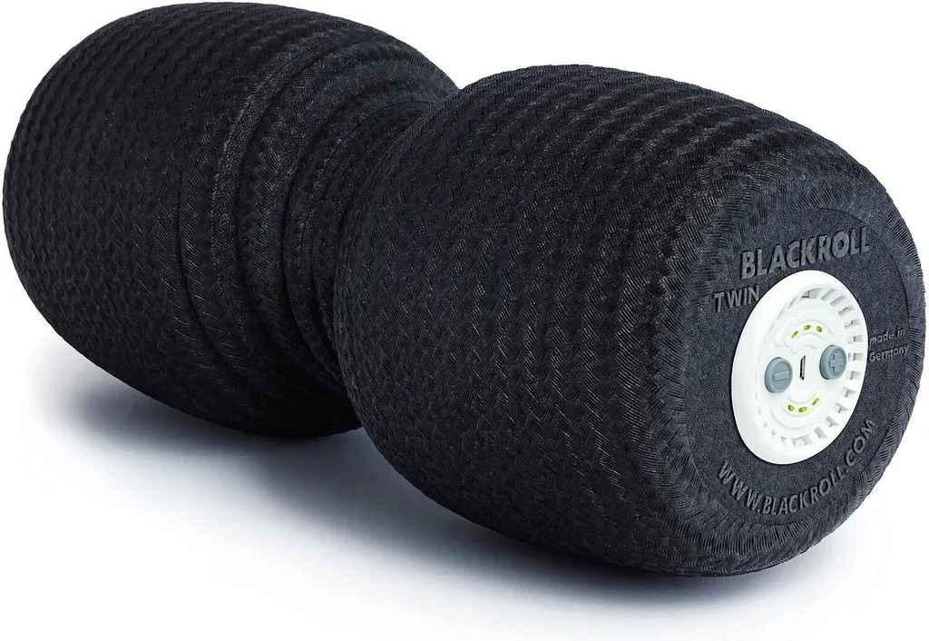 Blackroll Booster Twin Set avec Intensité Vibrante Réglable Noir