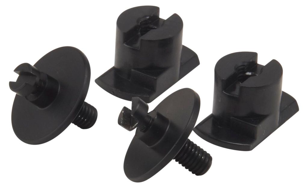 FibroTech Bilderhacken, 2 Stk., 2×2 cm, schwarz, Stahl, für Produktbild 