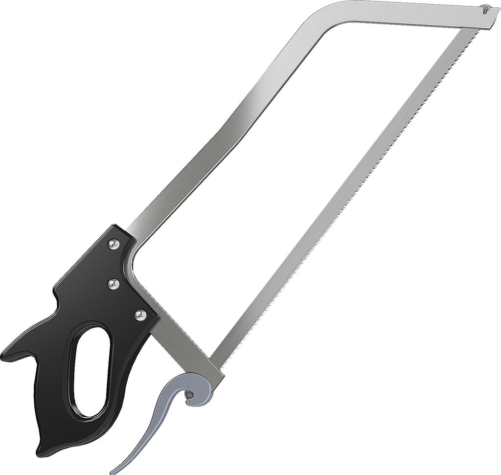 Wiltec XL Knochensäge 43cm Sägeblatt, Handsäge zum sägen Produktbild 