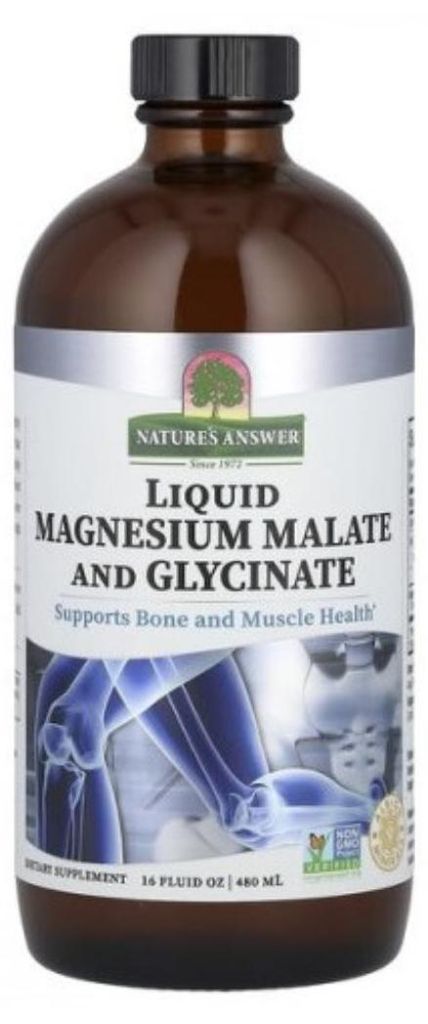 Nature's Answer doplnky stravy Liquid Magnesium Malate And Obrázok produktu 