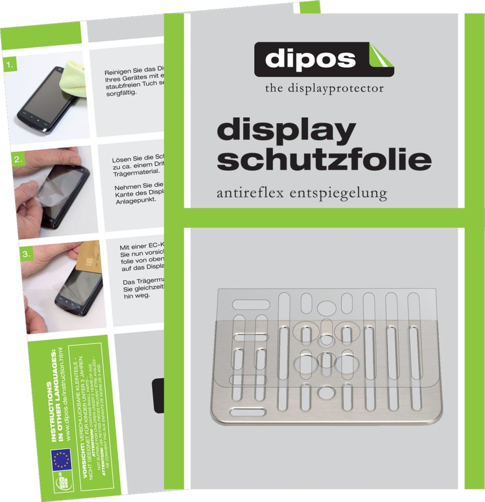 Schutzfolie für SAECO HD8977 Tropfblech Display Folie matt Displayschutzfolie