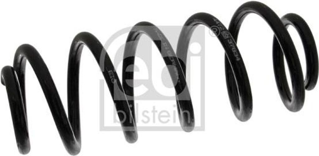 FEBI BILSTEIN 37834 Fahrwerksfeder OE 8D0411105FS kompatibel mit A6 4B, Superb, Passat 3B