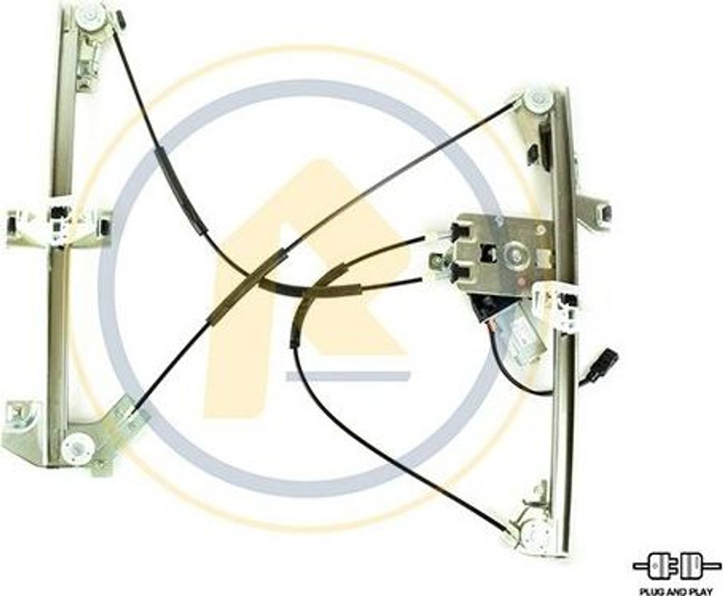 AC Rolcar 01.4135 Elektrischer Fensterheber Vorne Links passend für PEUGEOT PARTNER Combispace (5F) PARTNER Kasten (5) für CITROËN