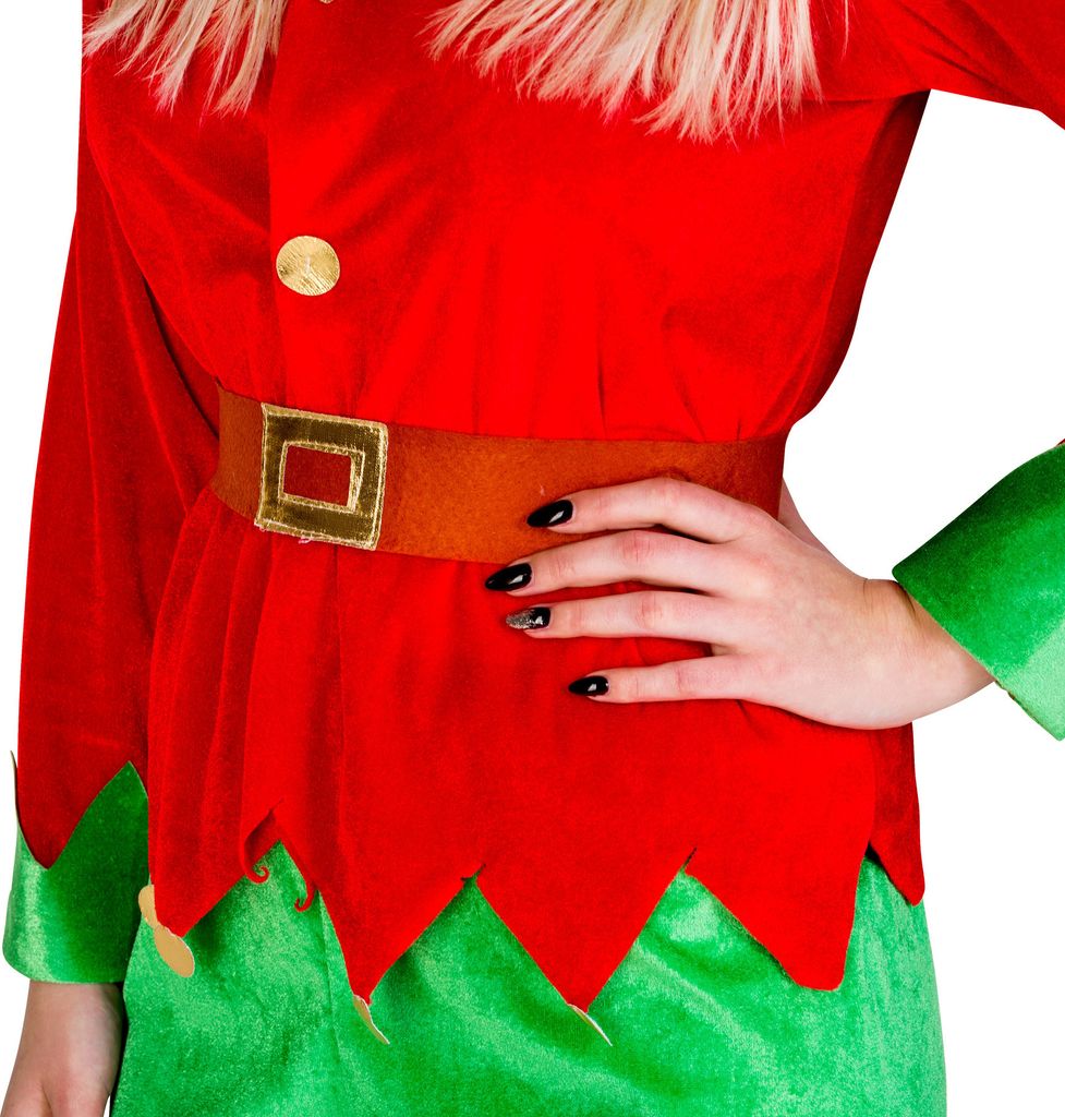 Frauenkostüm Weihnachtselfe - L Produktbild 3