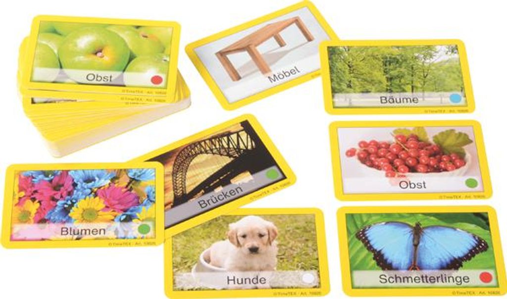 EDUPLAY 120501 Team-Bildungs-Karten, mehrfarbig, 60-teilig (1 Set)
