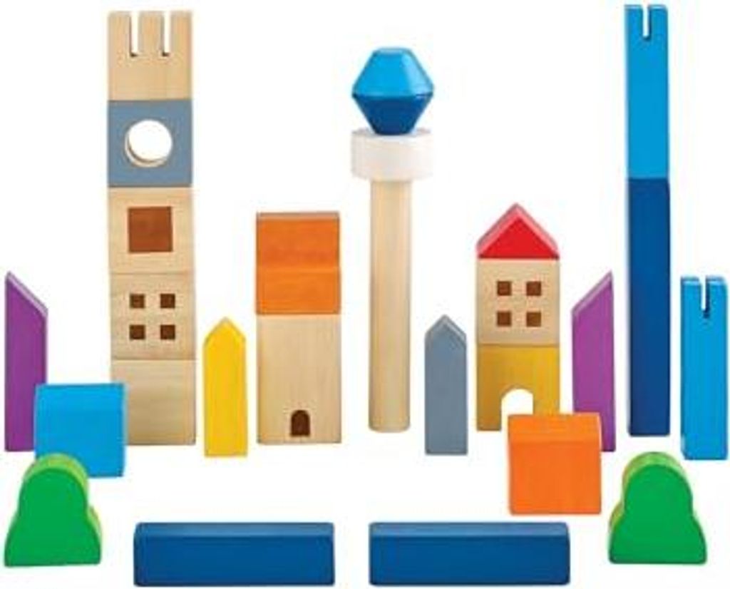 Plantoys Urban City Blocks 18m+