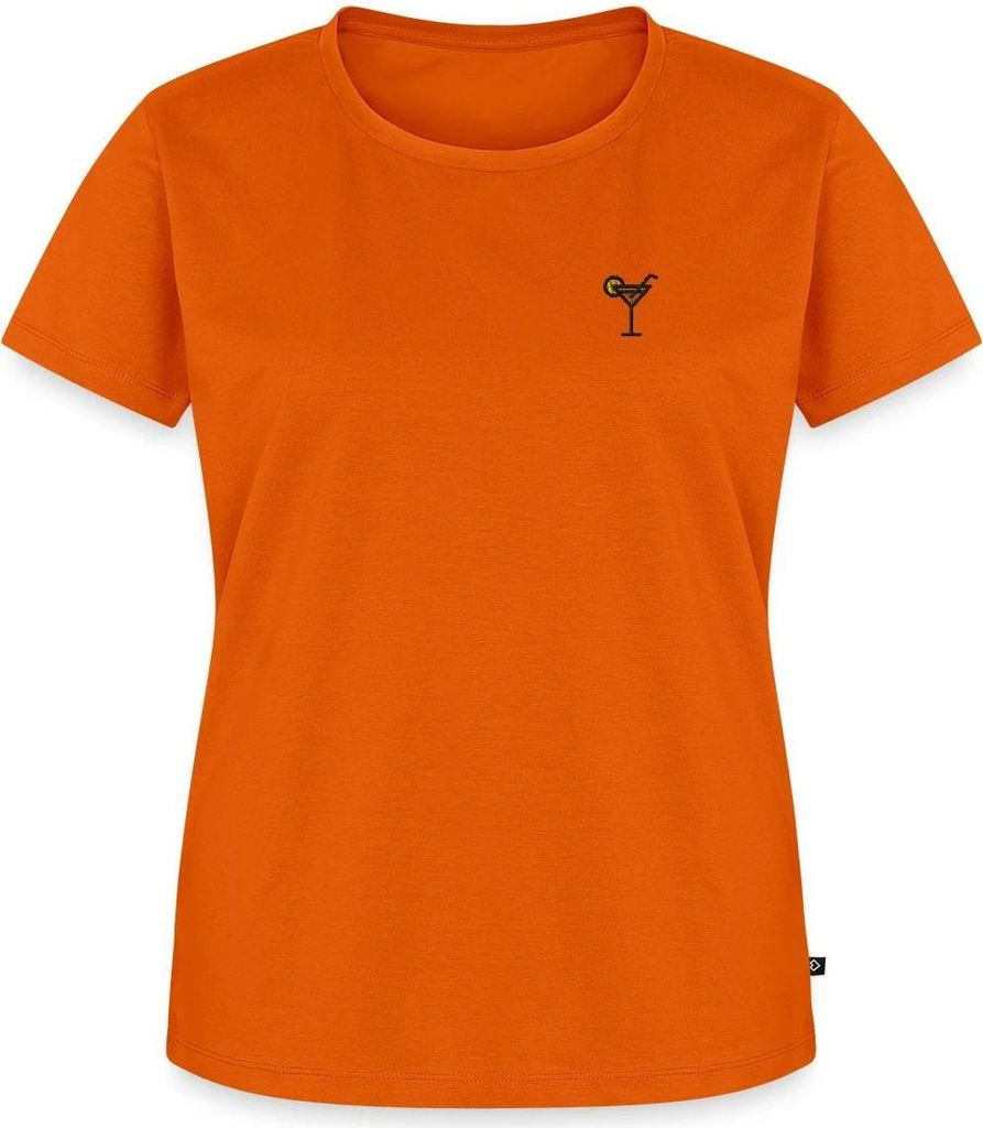 Spreadshirt Aperol Cocktail Stick JGA Sommerparty Frauen Premium T-Shirt, 5XL, Orange