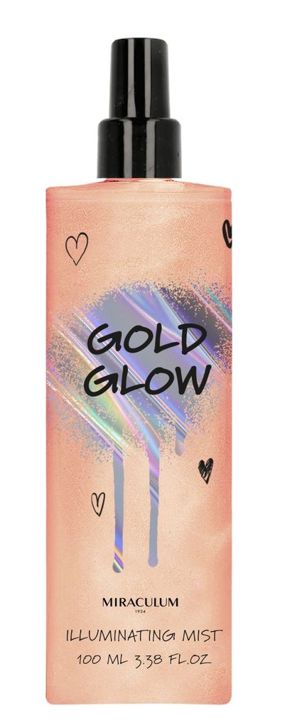 MIRACULUM Illuminating Mist Duftspray für Jugendliche - Gold Glow 100ml