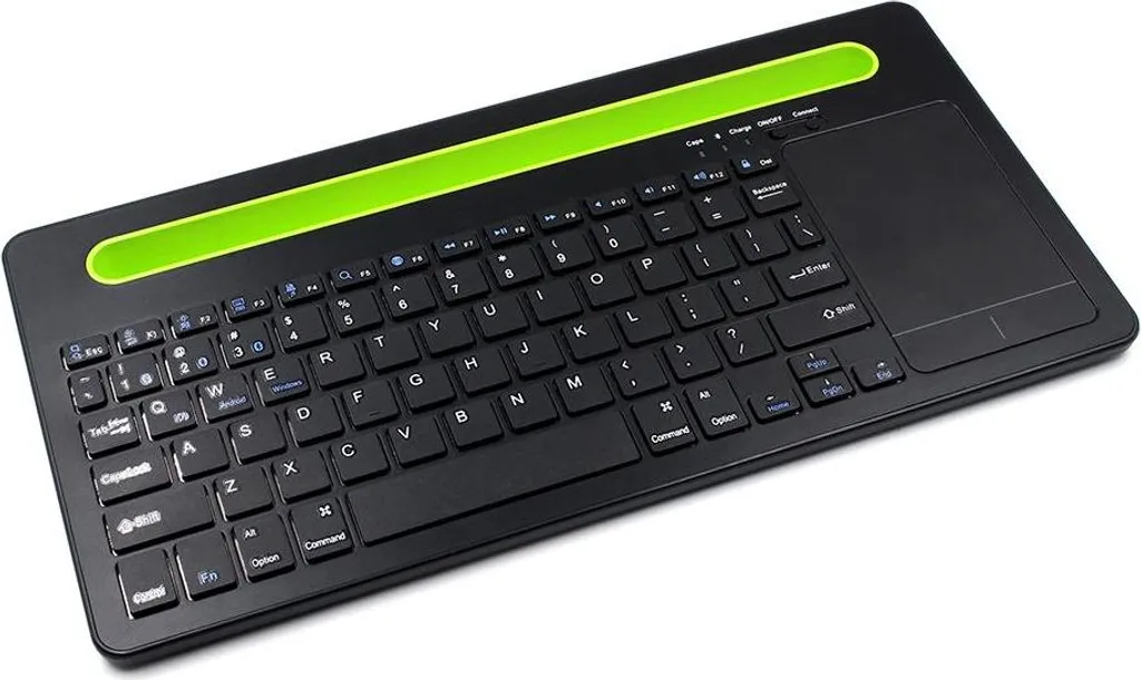Clavier Bluetooth TyperCLAW BM110 : Touchpad et Support Multi-Appareil