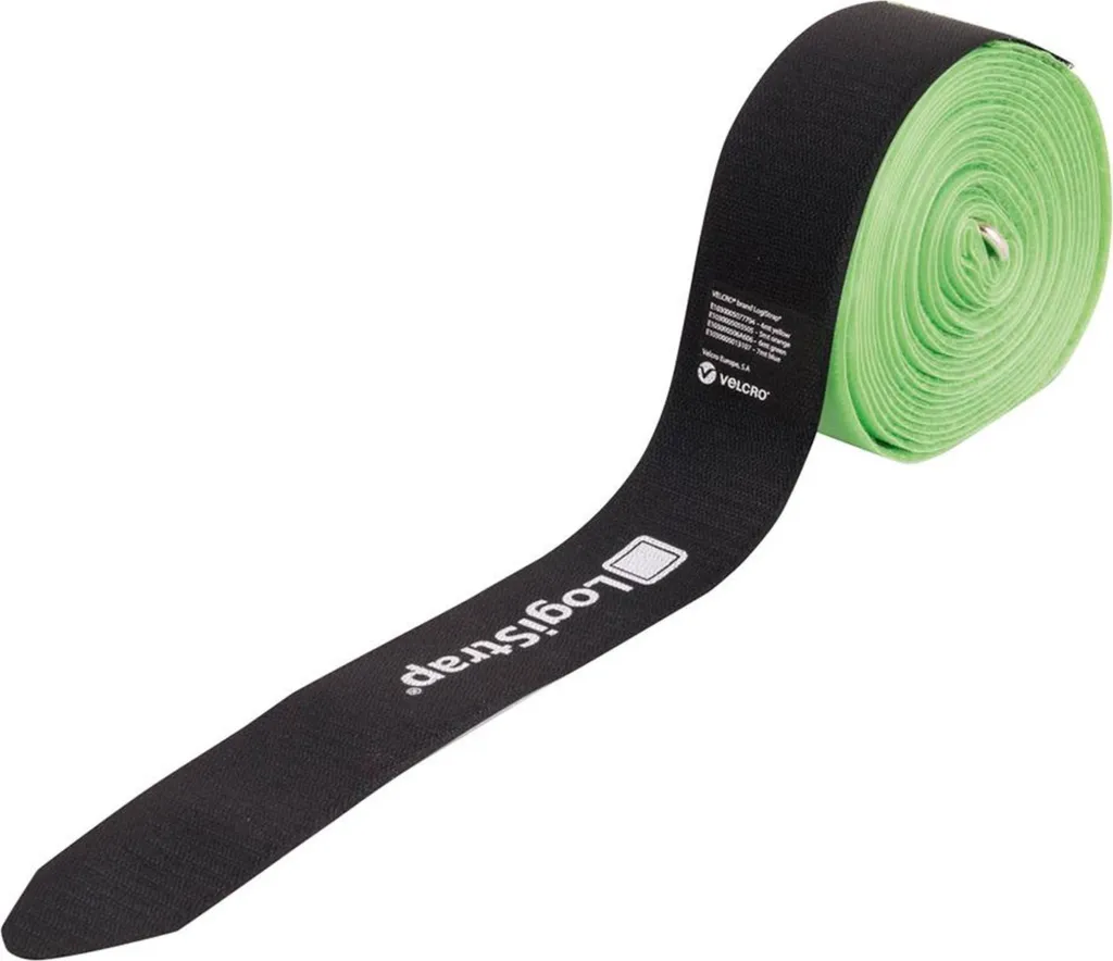 Sangle de fixation réutilisable Velcro® Jaune pour palettes et colis - 9