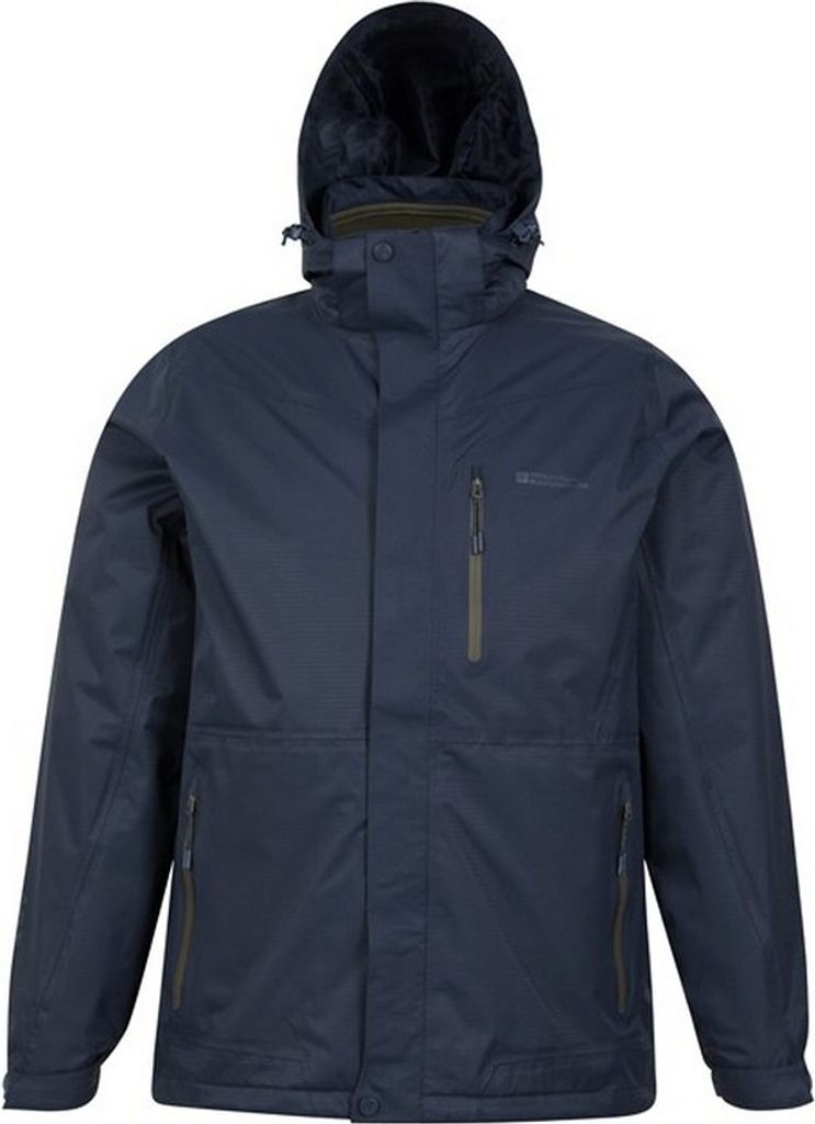 Mountain Warehouse - "Bracken Extreme" Jacke, wasserfest 3 in 1 für Herren MW280 (XS) (Blau)
