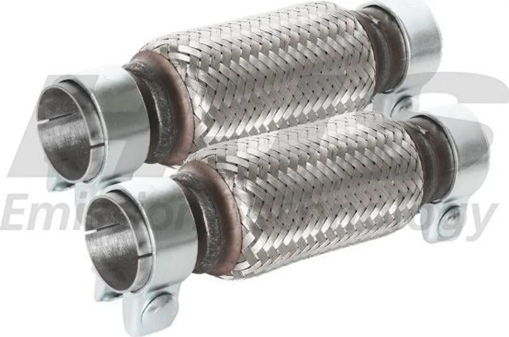 Double tresse d'échappement Ø60mm HJS 83008340 pour berline Audi A8
