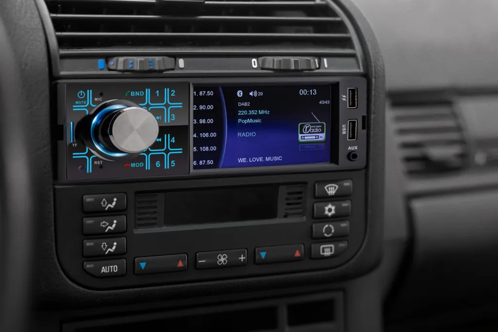 Caliber RMD404DAB-BT Autoradio Bluetooth DAB+ avec Écran 4 Pouces USB - 10