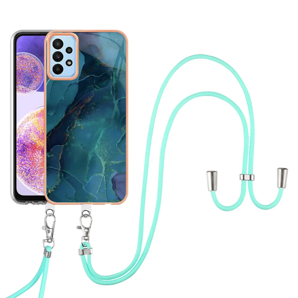Cover Samsung A23 a Fantasia con Laccio Verde - Ideale per Genitori