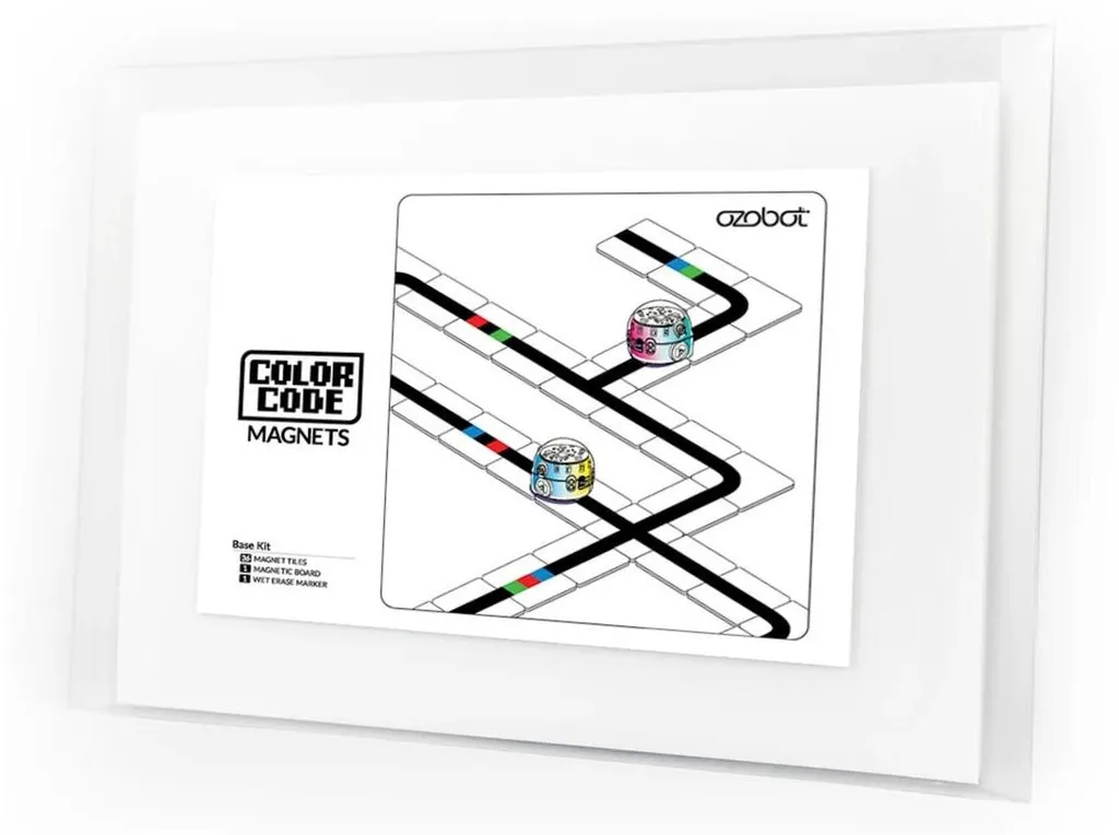 Ozobot Magnets Code Couleur 035015-01 - Kit de Codage Tactile sans Écran