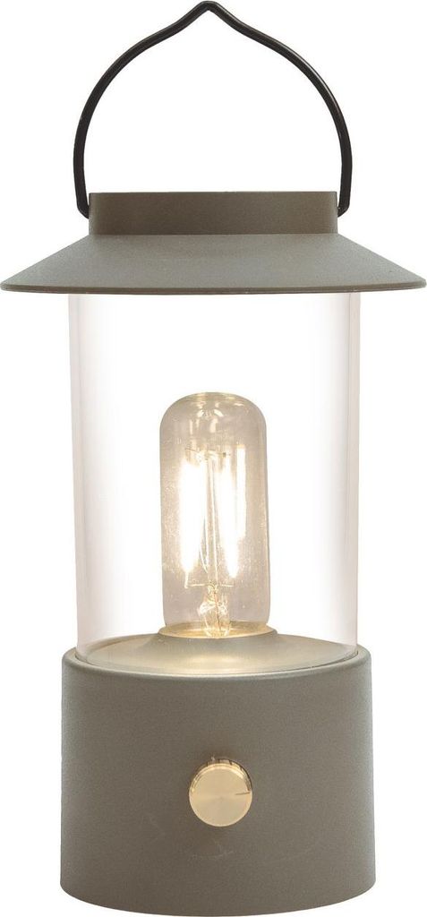 Anna's Collection Tischleuchte oliv usb dimmbar Filament Produktbild 