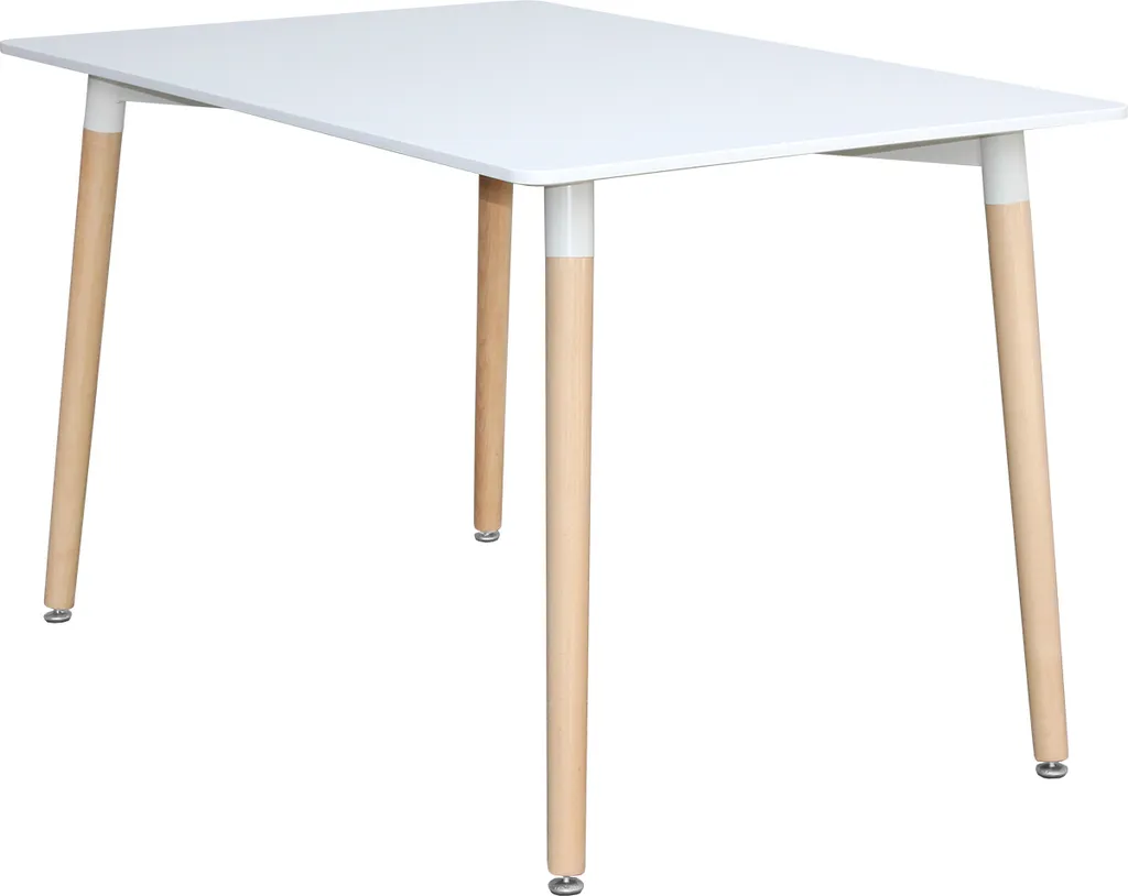 Tavolo da Pranzo 120x80 Bianco ONE - Ideale per Famiglia e Amici