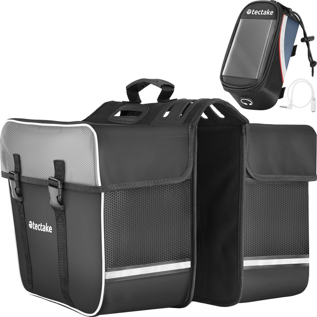 Set Fahrradtasche Georg und Fahrradrahmentasche große Produktbild 