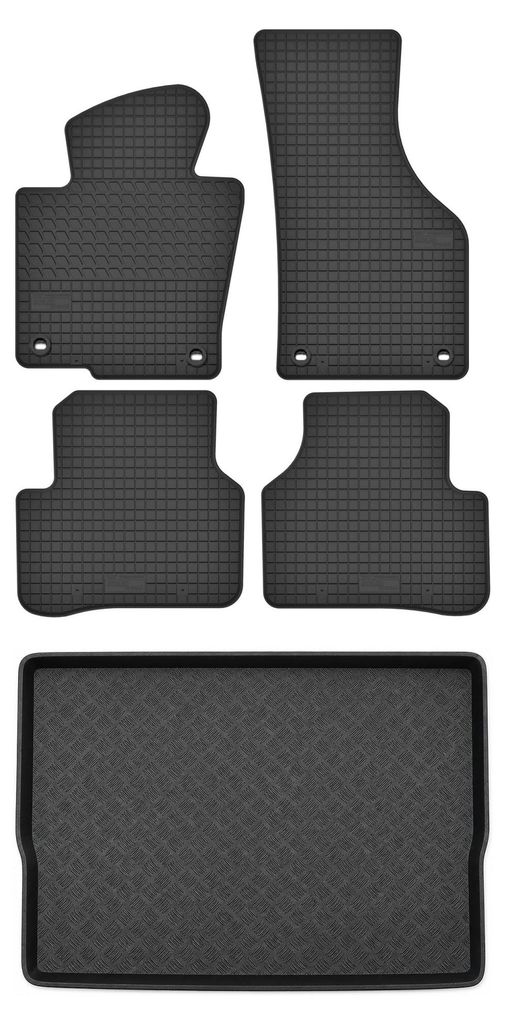 Gumové autokoberce SolidTread + vaňa kufra pre: Volkswagen Obrázok produktu 