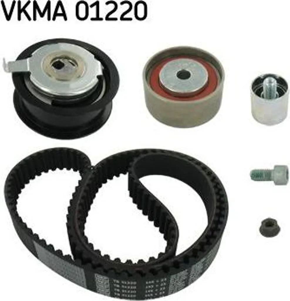Kit courroie distribution pour entretien Audi A4 8E et Golf 5