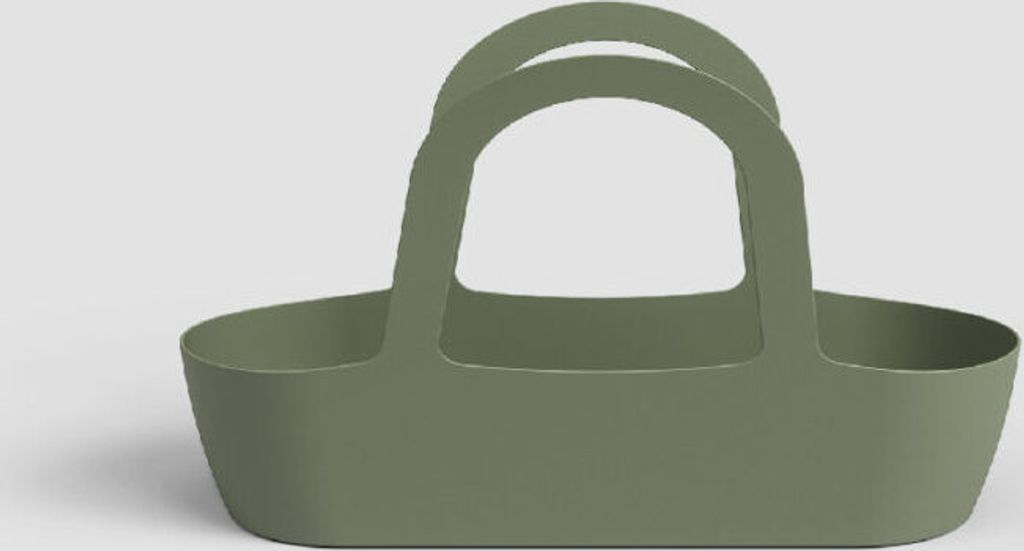 artevasi© PARIS Pflanztasche Olivgrün 43 cm - Kunststoff Produktbild 