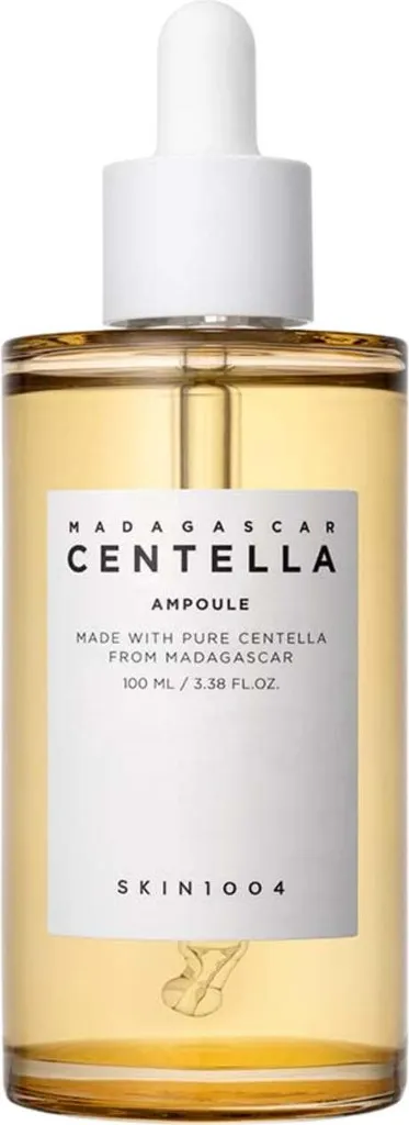 Skin1004 Madagascar, fiala, siero per il viso, 100% estratto di centella asiatica, per lenire la pelle sensibile e a tendenza acneica, 100ml