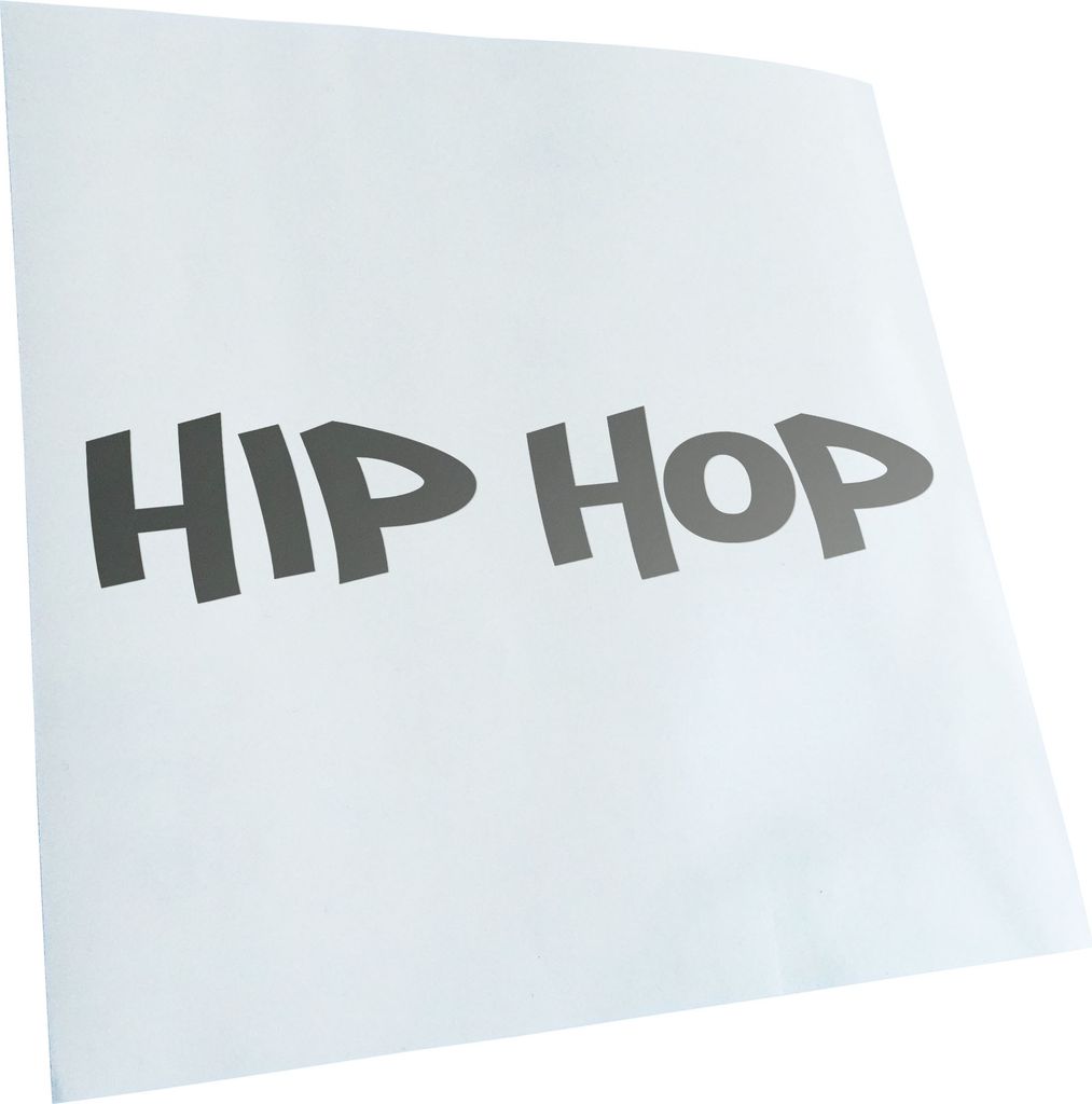 Kiwistar - Autoaufkleber - Hip Hop Musik Gangsta Style Rap Ghetto Heckscheibenaufkleber - Aufkleber für Auto Kfz Fahrrad, LKW, Truck Mofa