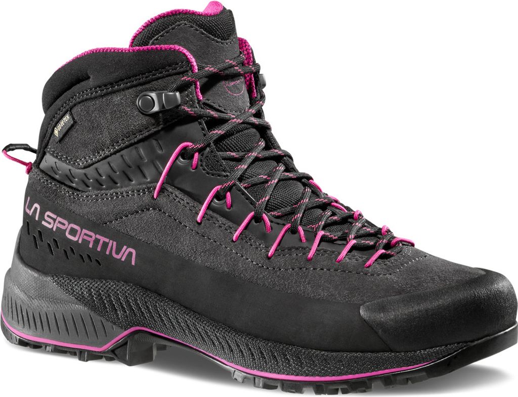 TX4 Evo Mid Woman Gtx, Carbon/Springtime, 36.5, Approach, Shoes - La Sportiva