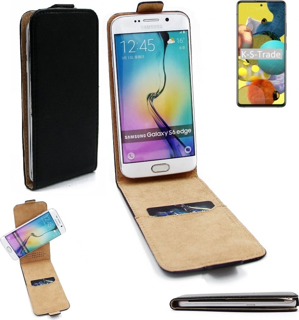 K-S-Trade Schutz-Hülle Handy-Hülle kompatibel mit Oppo A93 5G Flipstyle 360° Smartphone Tasche, schwarz, Case Flip cover
