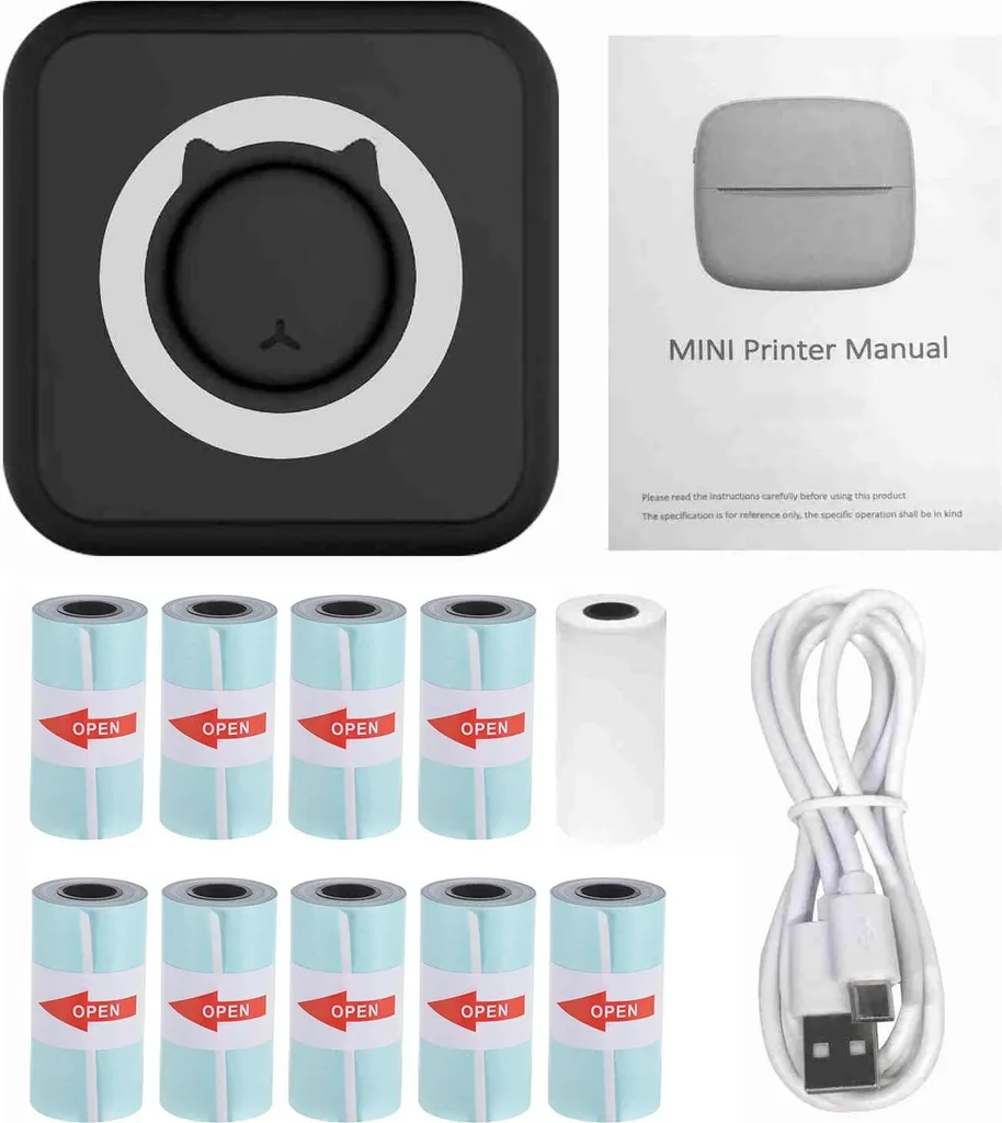 Imprimante photo Bluetooth compacte série B sans fil haute résolution