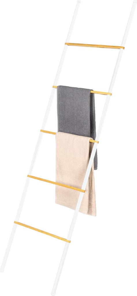 eluno Handtuchleiter, Handtuchhalter mit 5 Handtuchstangen Produktbild 