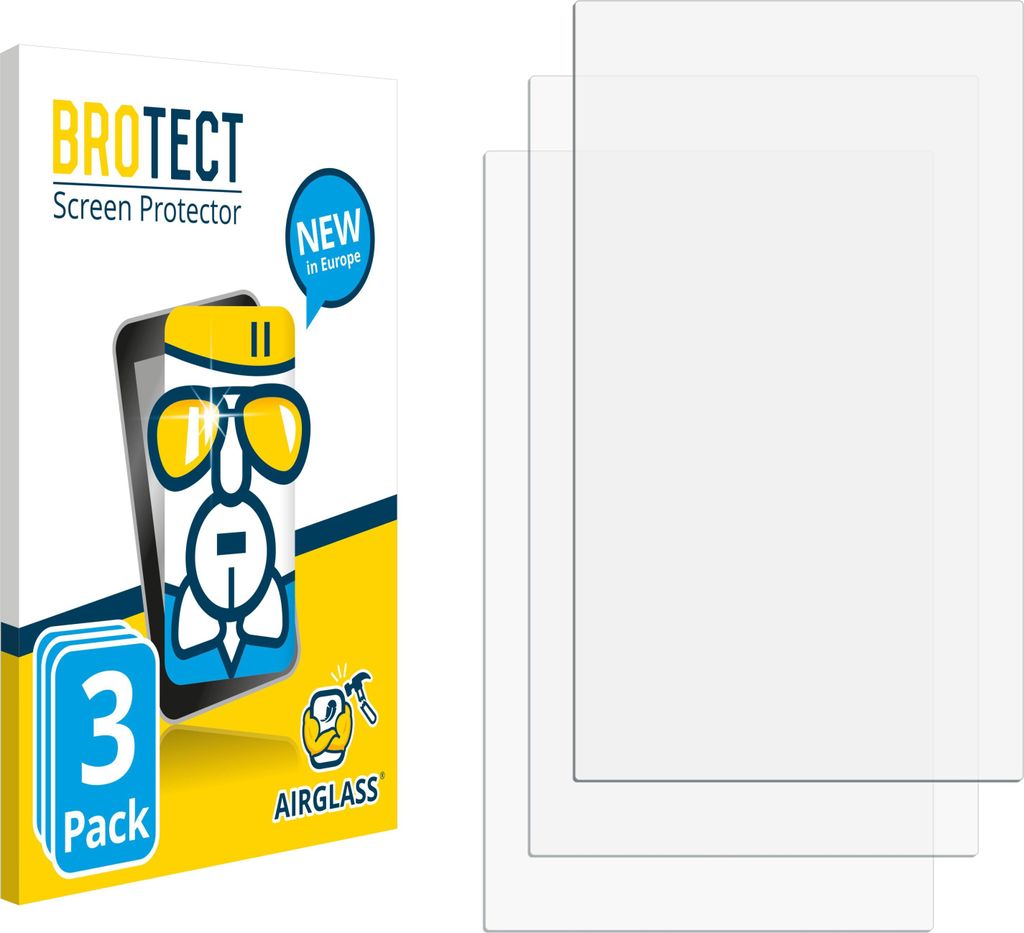 3x BROTECT Schutzglas für Anycubic Kobra 3D-Printer DE-MS MX Schutzfolie Panzer Folie Glas Display Schutz klar