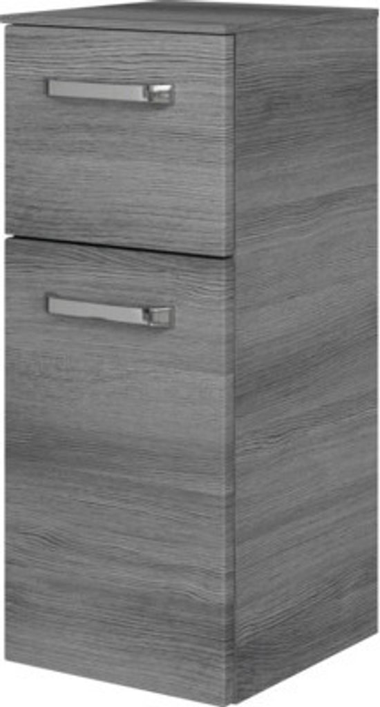 Jungborn Unterschrank VENTITRE BxHxT 30 x 73 cm x 33 cm Frontfarbe graphit struktur quer holzdekor