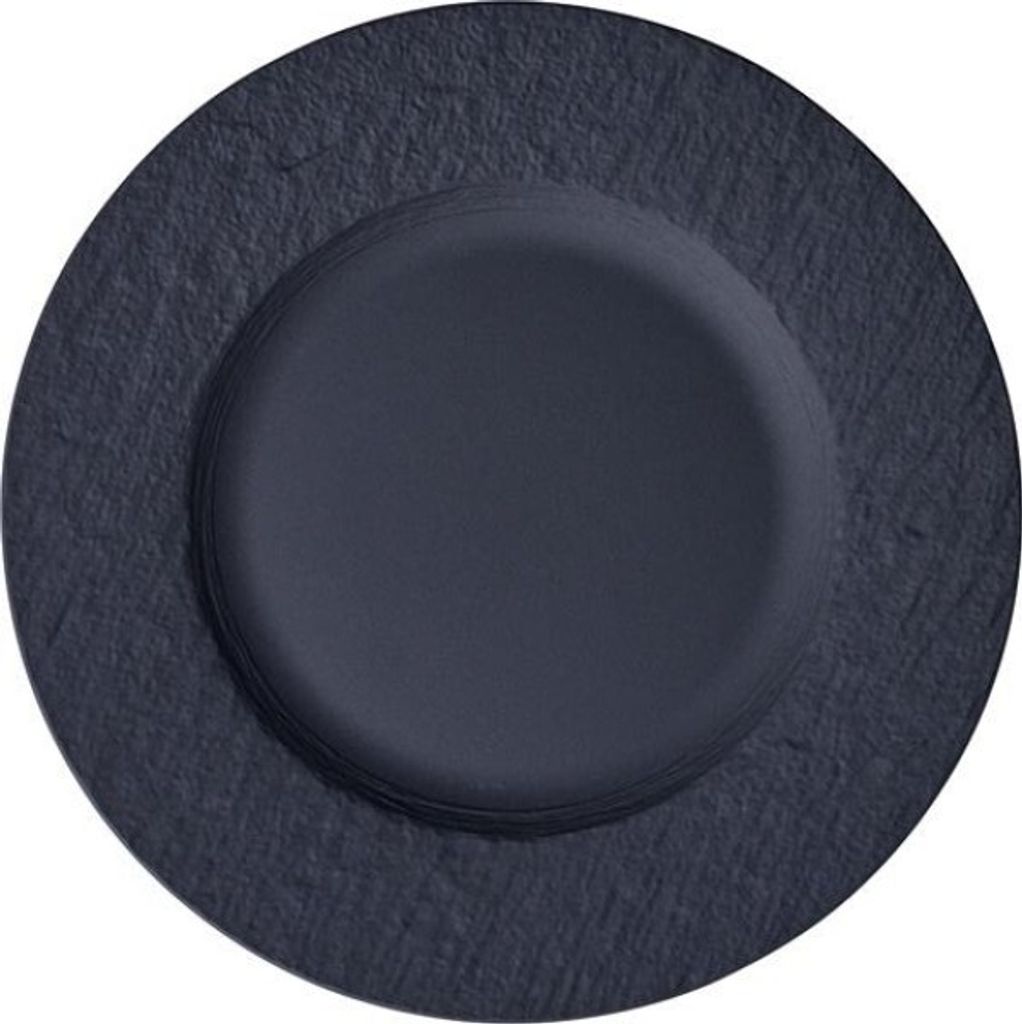Villeroy & Boch Manufacture Rock, Essteller, Rund, Produktbild 