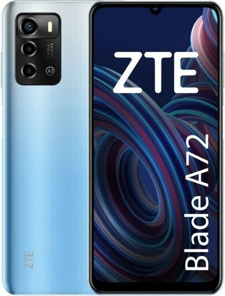 ZTE Blade A72 5G Bleu : Ne Manquez Plus de Vitesse ni de Stockage