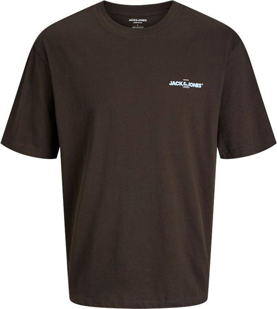 Jack & Jones Bradley Graphic Kurzarm-t-shirt Braun M Mann Braun M