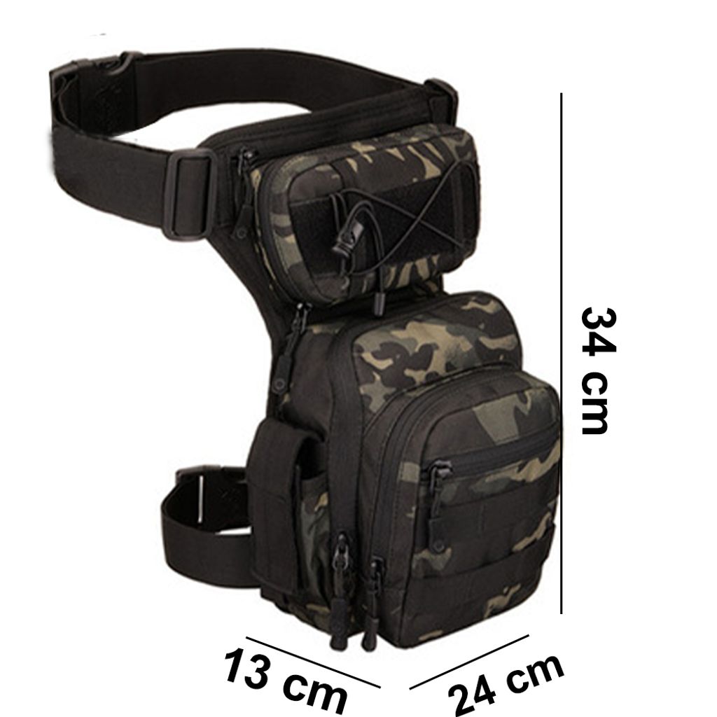 Wasserdichte militärische taktische Drop Leg Pouch Bag Produktbild 5