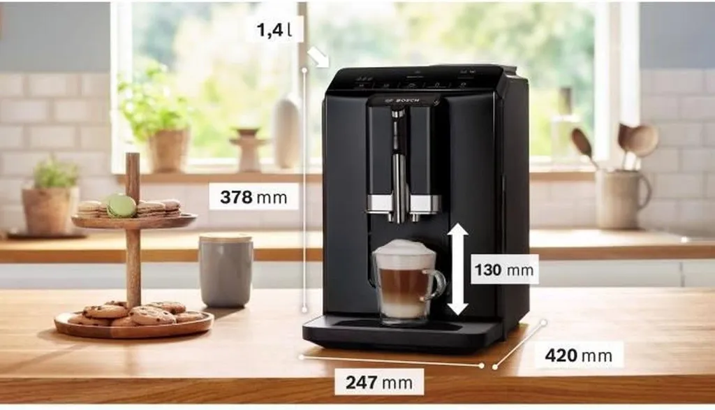 Machine Café Grain Bosch pour Maison - Espresso Rapide Serie 2 1,4 L