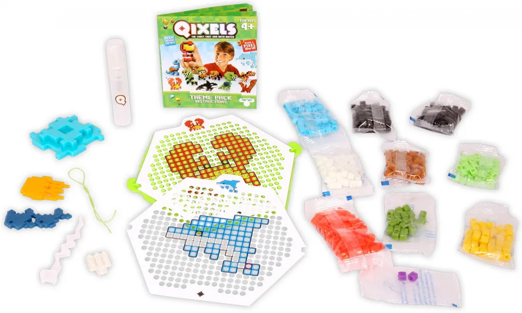 Recharge Qixels MO-87013 Cubes à Fusionner à l'Eau sans Repassage 500 pcs