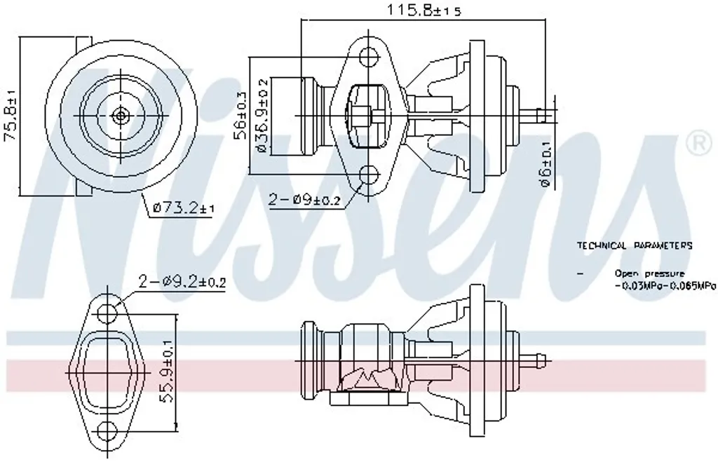 Supprimer Voyant Moteur et Fumée Noire Mercedes W210 Vanne EGR NISSENS