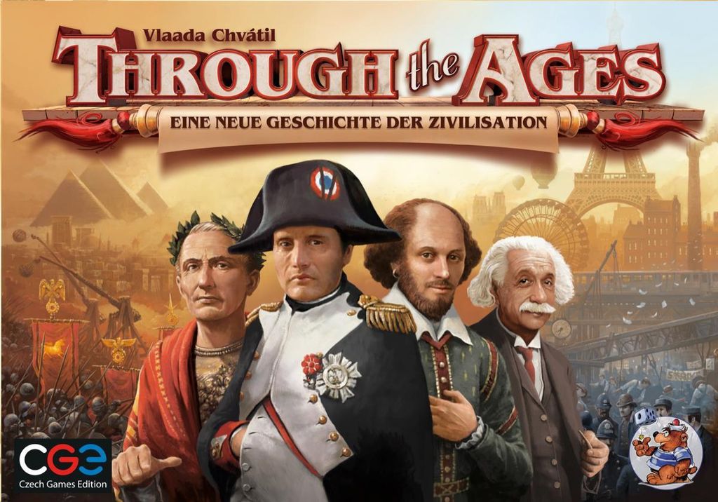 Czech Games Edition Through the Ages, Brettspiel, Produktbild 