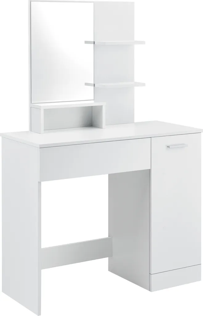 Coiffeuse gain de place 90 cm idéale pour petit dressing de studio