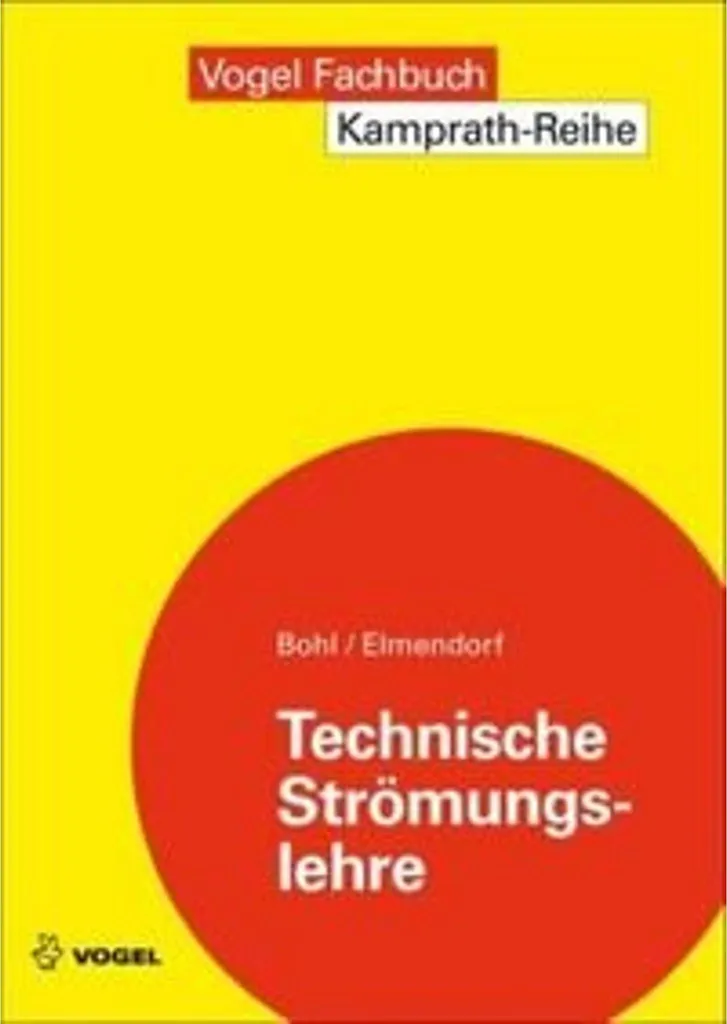 Manuel de mécanique des fluides Technische Strömungslehre pour ingénieur