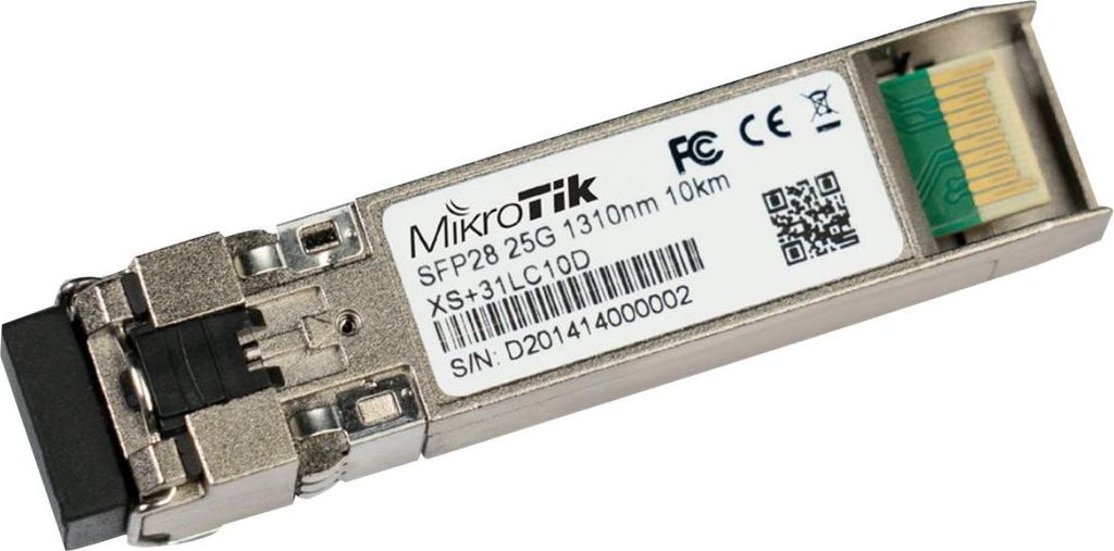 MikroTik XS+31LC10D - SFP28 Empfängermodul Produktbild 