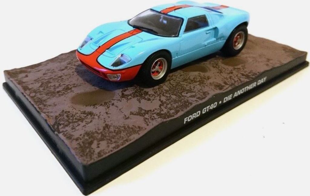 FORD GT 40 James BOND 007 An einem anderen Tag sterben, MAGJBGT40, Maßstab1/43, IXO