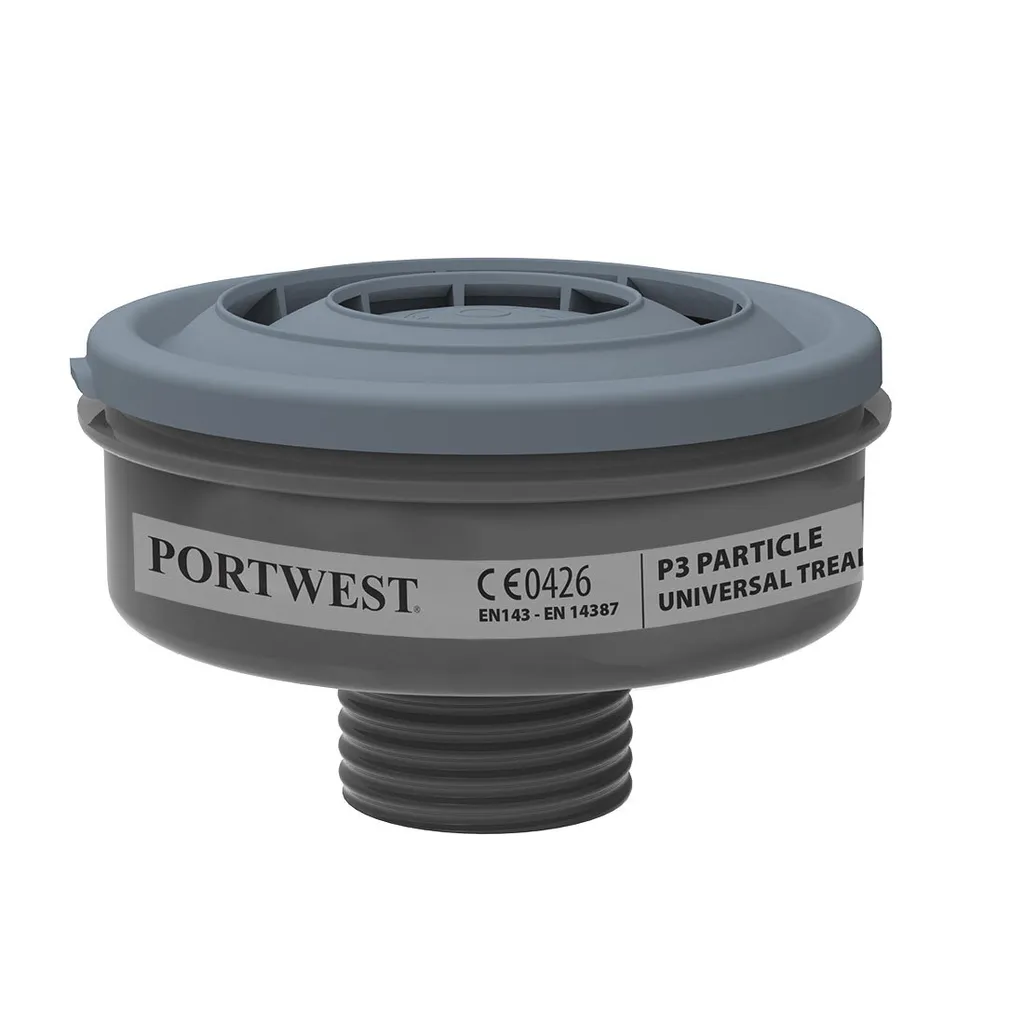 Filtre P3 universel Portwest P946 protection poussières fines et pollens