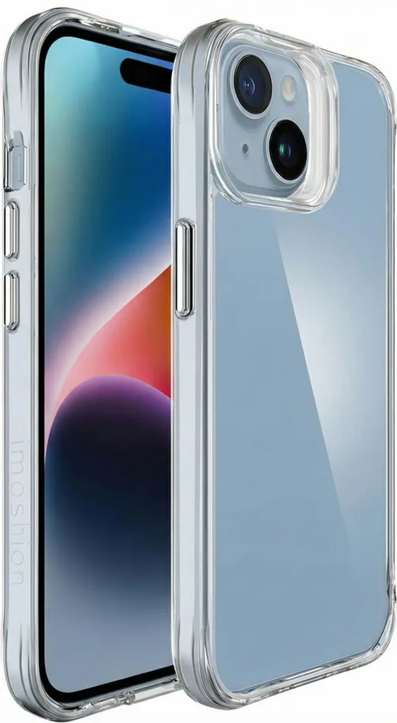 Cover iPhone 15 imoshion Rugged Air Trasparente: Design e Sicurezza