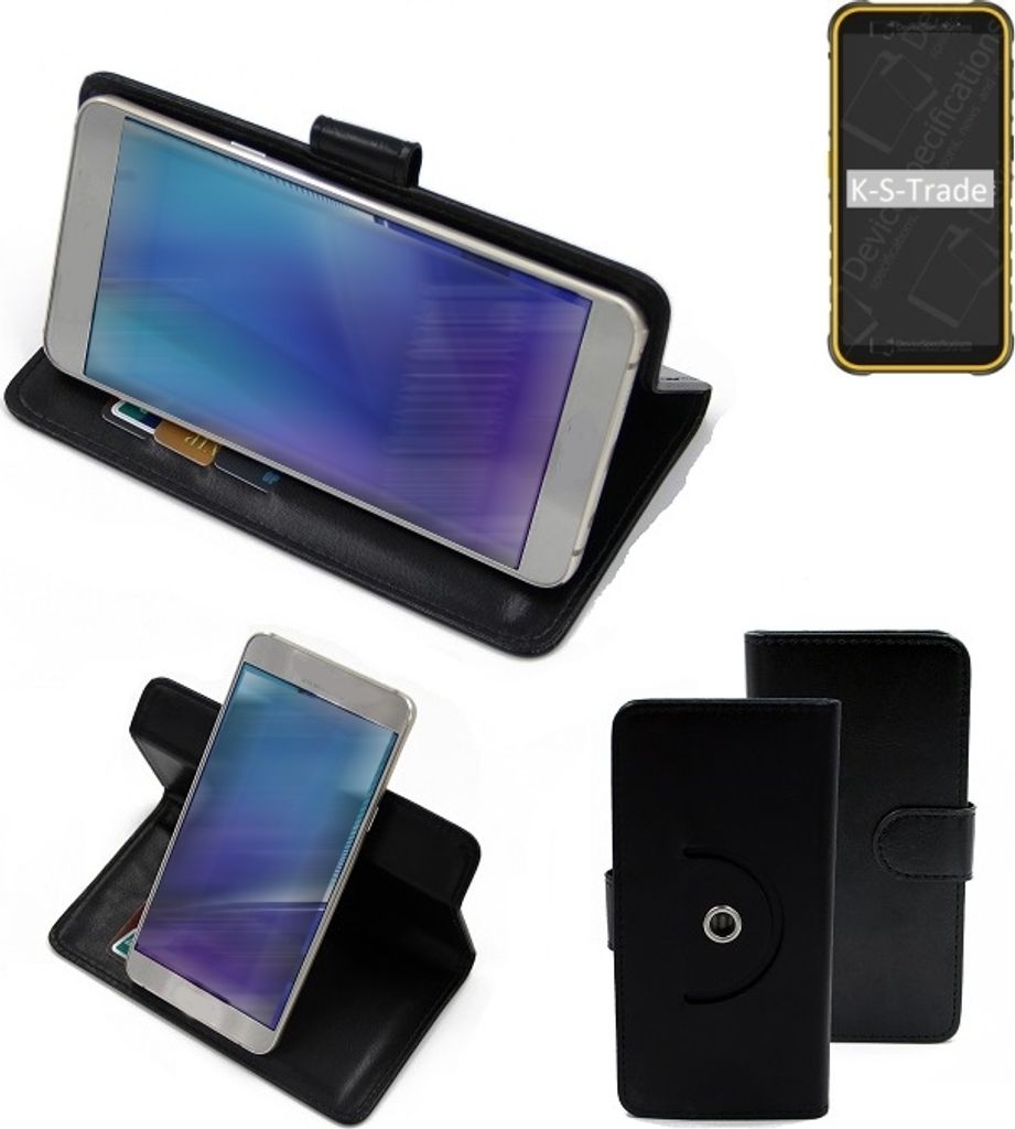 K-S-Trade Case Schutzhülle Handyhülle kompatibel mit Ulefone Armor X8i Flipcase Smartphone Cover Handy Schutz Tasche Klapphülle Walletcase