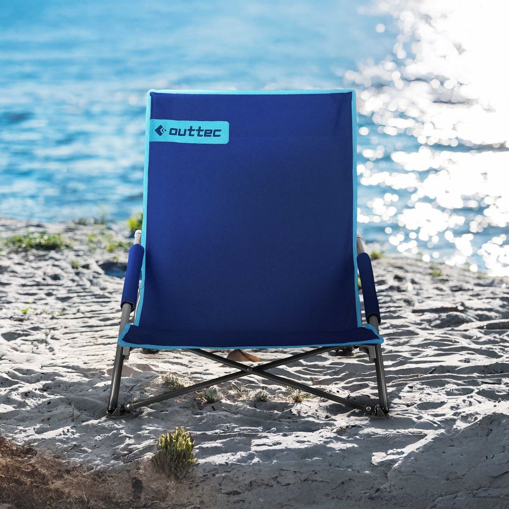 SACAR Serena Maxi Strandstuhl - Zusammenklappbarer Liegestuhl Für Garten & Strand